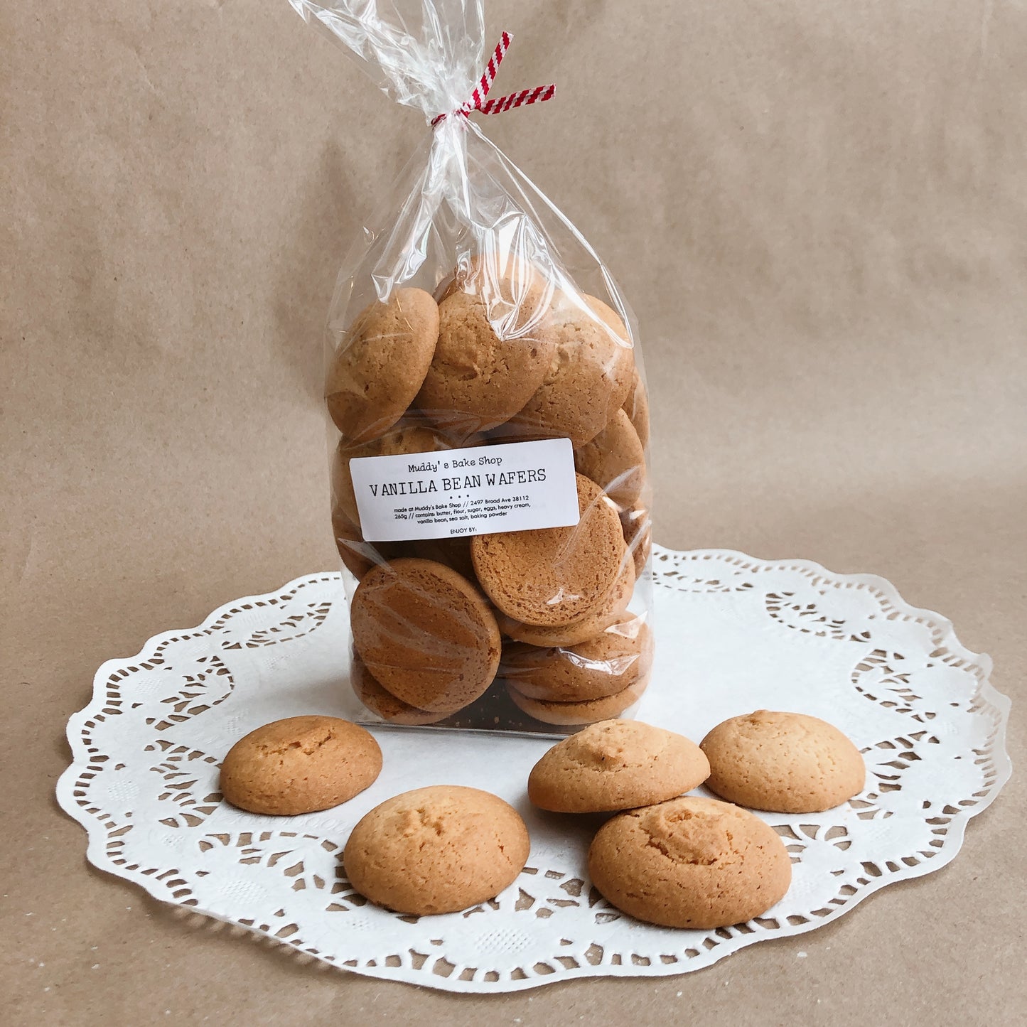 Vanilla Bean Wafers