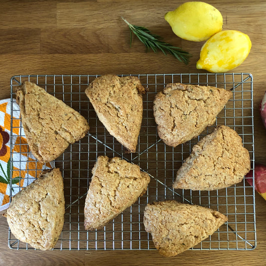 Muddy's Fun House: Episode 10... Lemon Rosemary Scones & Racing Caterpillars!