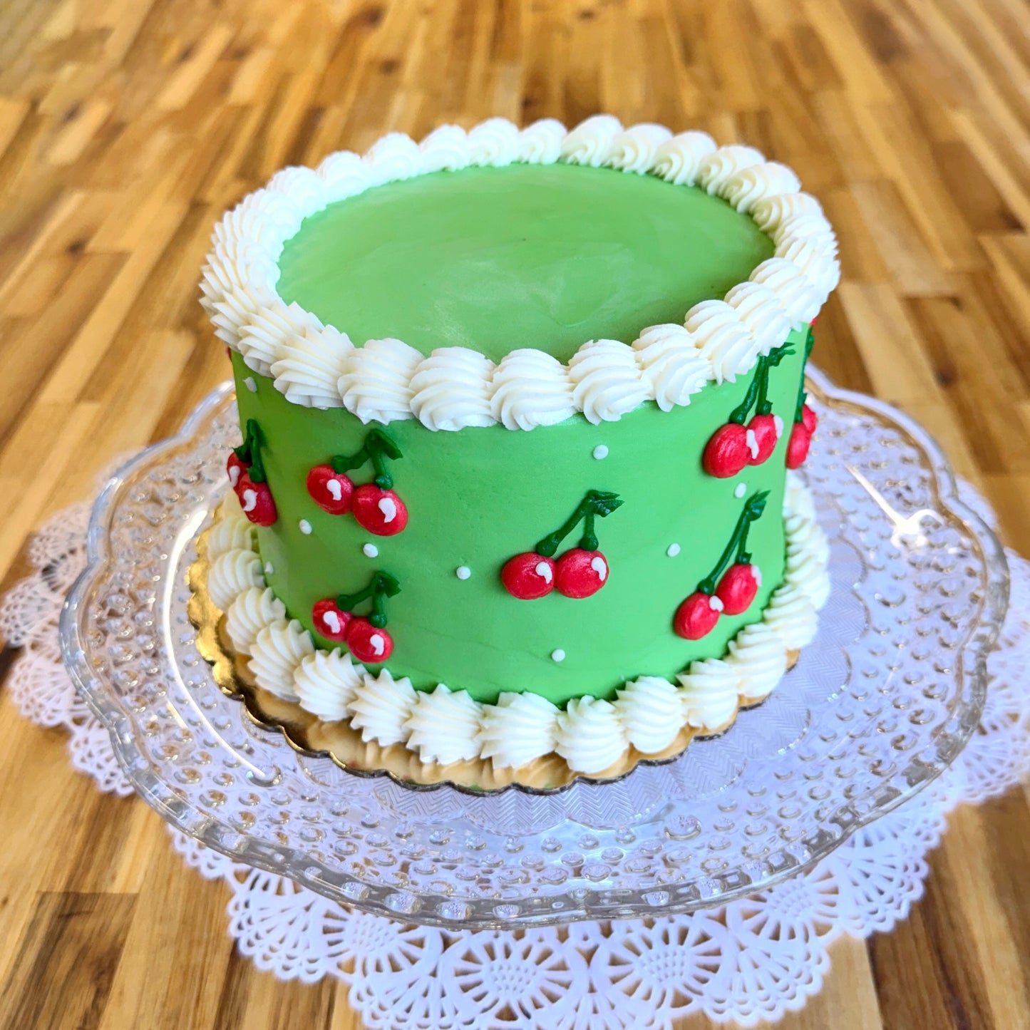 Cherry Sweet Repeat - Decorated Cake