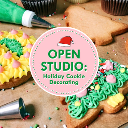 Open Studio: Holiday Cookie Decorating Event December 23rd