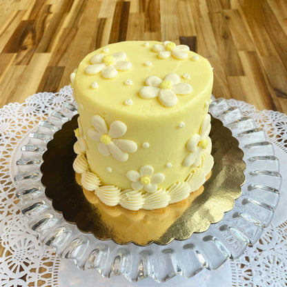 Mod Daisies- Decorated Cake