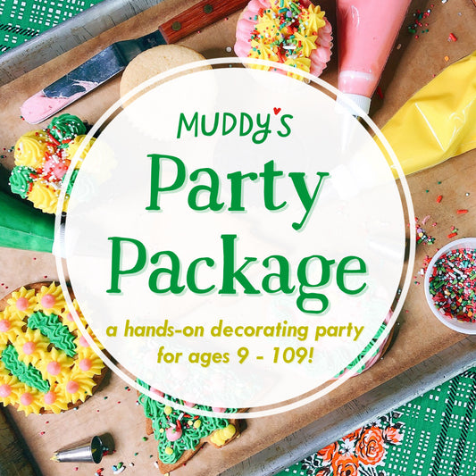 Cookie & Cupcake Decorating Party Package