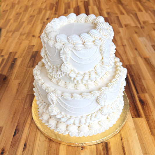 Vintage Romance - Tiered Cake