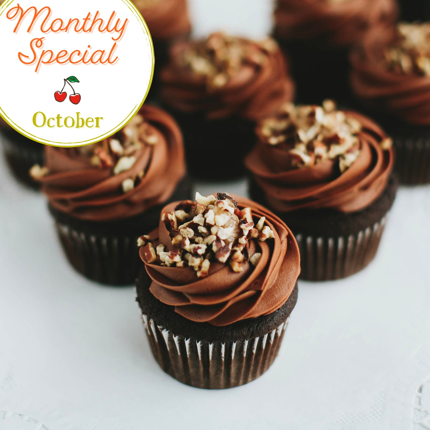 German Chocolate Cupcakes: October Special
