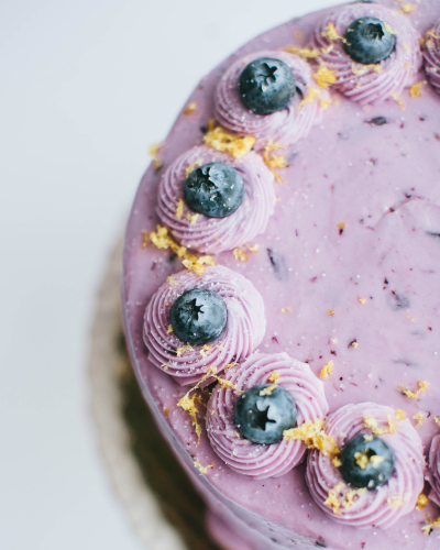 Blueberry Cake: June & July Special