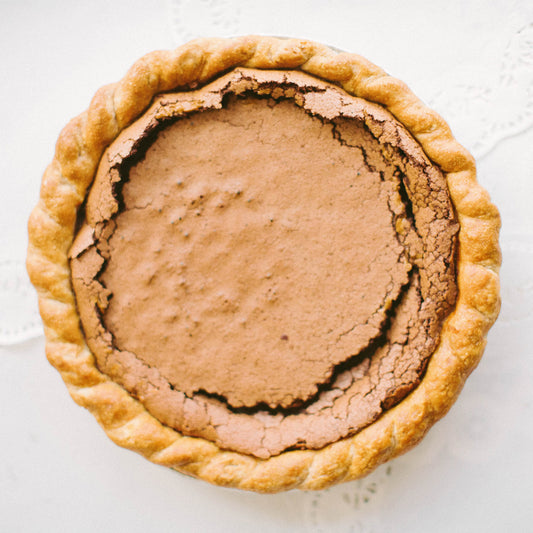Cocoa Crackle Pie