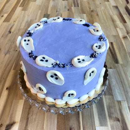 Ghosted- Decorated Cake